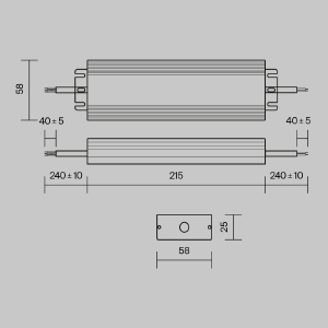 Блок питания Maytoni Power Supply Magnetic PSL008-100W-48V-IP67