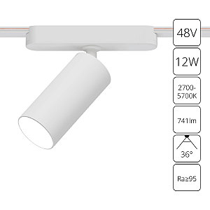 Трековый светильник Arte Lamp Rapid A2958PL-1WH