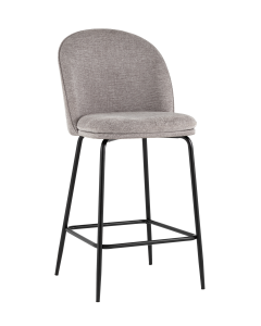 Полубарный стул Stool Group Echo Echo counter chair light grey