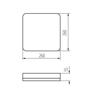 Уличный потолочный светильник Kanlux Iper 37304