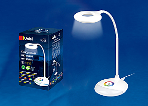 Настольная лампа Uniel TLD-535 White/LED/250Lm/5500K/Dimmer