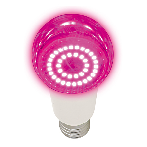 Лампа для растений Uniel LED-A60-15W/SPSB/E27/CL PLP30WH