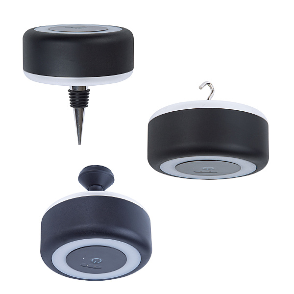 Настольная лампа Uniel ULM-D950 3W/3000-6500K/DIM IP54 BLACK