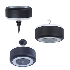 Настольная лампа Uniel ULM-D950 3W/3000-6500K/DIM IP54 BLACK