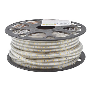 LED лента Volpe Uls-q325 ULS-Q325 2835-60LED/m-10mm-IP67-220V-6W/m-50M-WW бобина