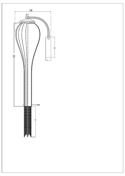 Настенное бра Arte Lamp Waterfall A1577AP-1CC