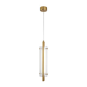 Светильник подвесной Indigo Vitreo V000173L 11067/A/1P Brass
